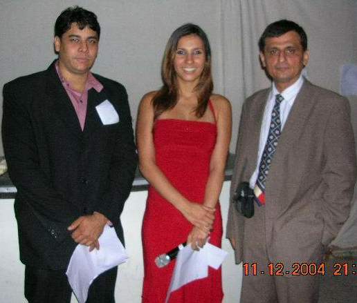 Cyrus Brocha & Ramona with  Vineet  Wason