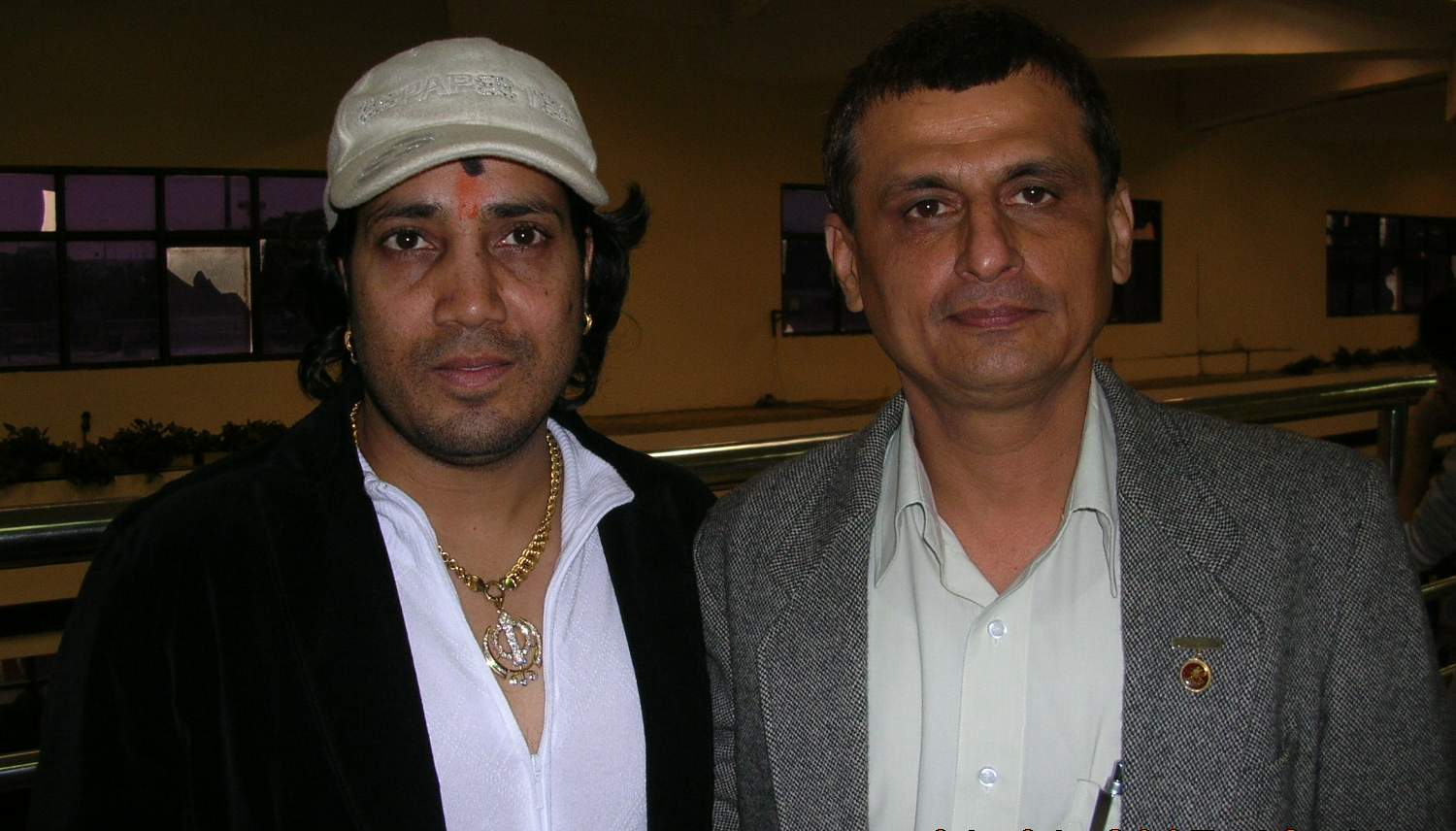 Vineet Wason with Playback Singer Mika