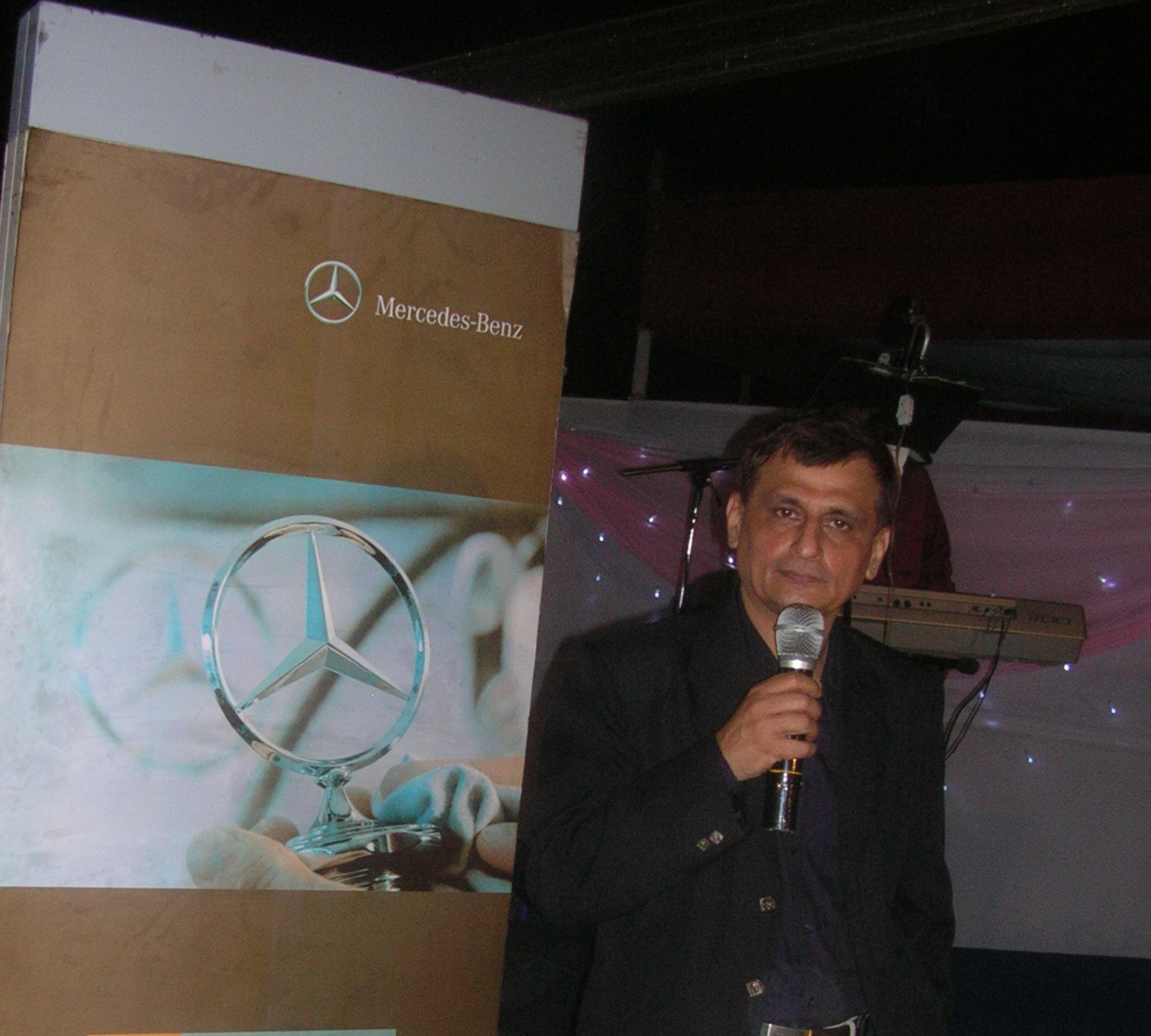 Compering by-vineet wason for event  managed by WIZENT for -Mercedes Benz