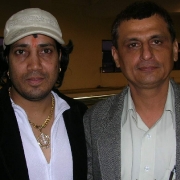 Vineet Wason with Playback Singer Mika