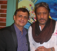 Film Star Jackie Shroff with Vineet-Wason @ event-managed-by-Wizent-in-Pune