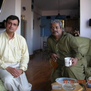 Vineet Wason with Playback singer  Hari Haran at his residence