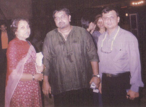 Wasons with music director singer Shankar Mahadevan